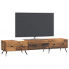 Szafka pod telewizor z szufladą Stare drewno 147 x 34,5 x 30 cm
