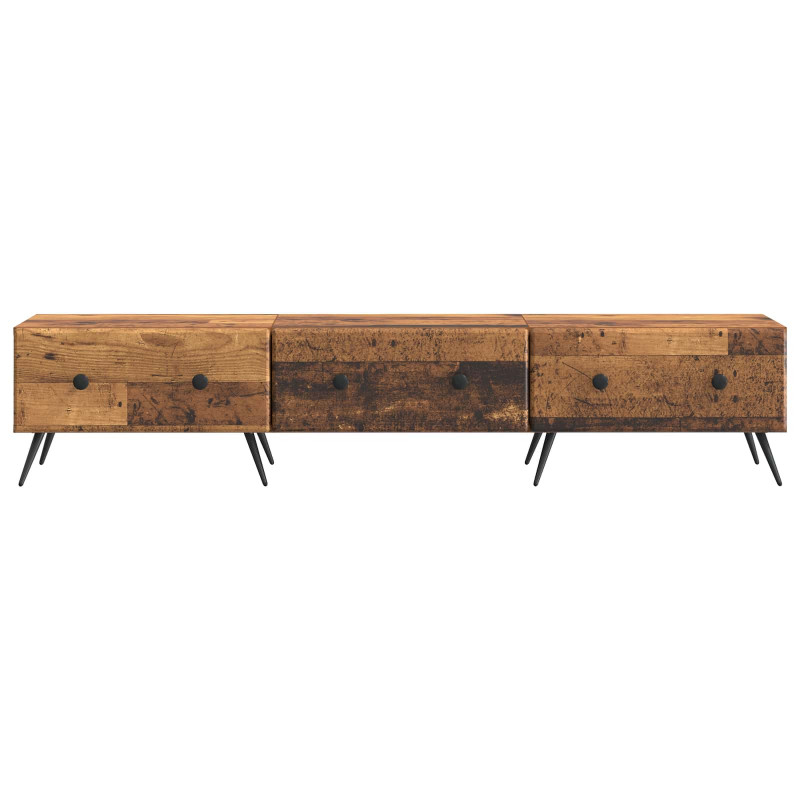 Szafka pod telewizor z szufladą Stare drewno 147 x 34,5 x 30 cm