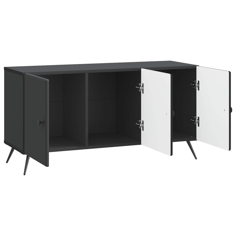 Szafka pod telewizor Czarny 99 x 34,5 x 50 cm
