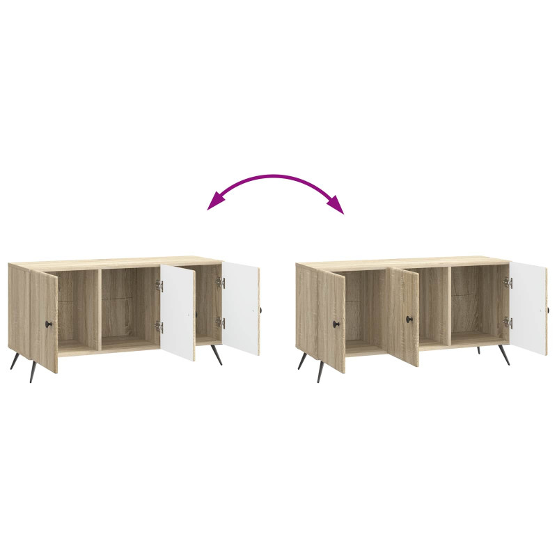 Szafka pod telewizor dąb Sonoma 99 x 34,5 x 50 cm