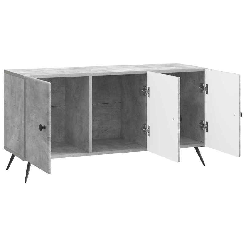 Szafka pod telewizor Betonowy szary 99 x 34,5 x 50 cm