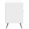 Szafka pod telewizor Biały wysoki połysk 99 x 34,5 x 50 cm