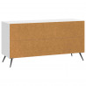 Szafka pod telewizor Biały wysoki połysk 99 x 34,5 x 50 cm