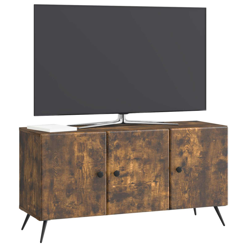 Szafka pod telewizor Dąb wędzony 99 x 34,5 x 50 cm