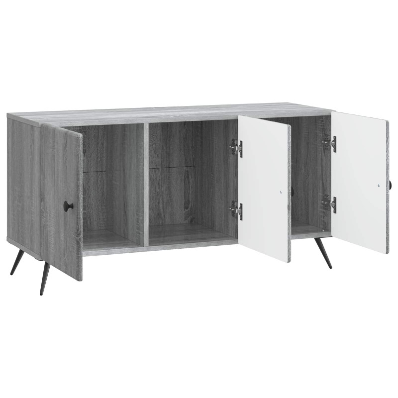 Szafka pod telewizor Szary Sonoma 99 x 34,5 x 50 cm