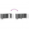 Szafka pod telewizor Szary Sonoma 99 x 34,5 x 50 cm
