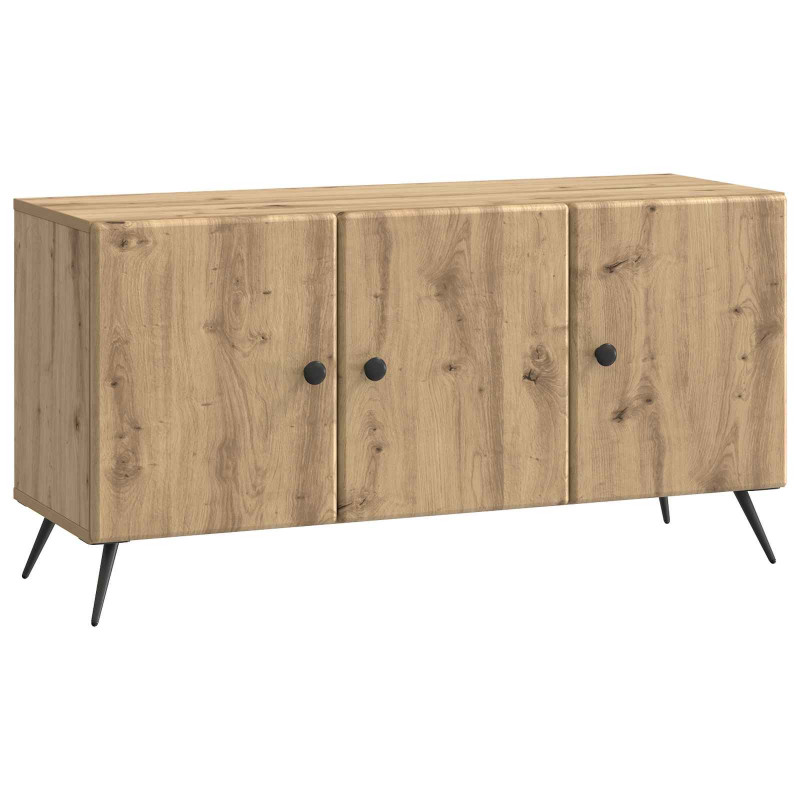 Szafka pod telewizor Dąb artisan 99 x 34,5 x 50 cm