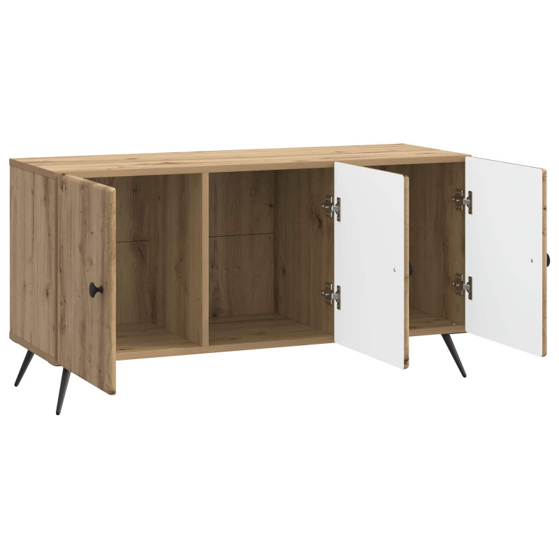 Szafka pod telewizor Dąb artisan 99 x 34,5 x 50 cm