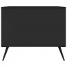 Stolik kawowy Czarny 90 x 50 x 40 cm Drewno inżynieryjne