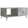 Stolik kawowy Betonowy szary 90 x 50 x 40 cm