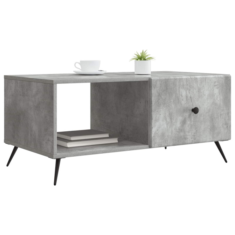 Stolik kawowy Betonowy szary 90 x 50 x 40 cm