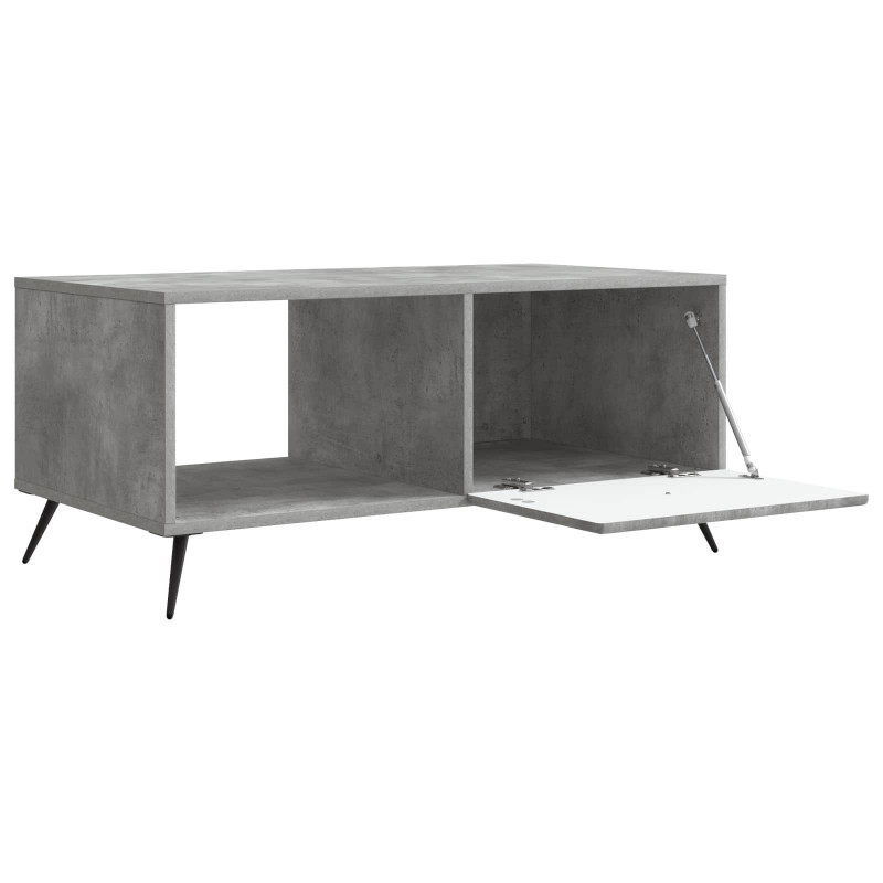 Stolik kawowy Betonowy szary 90 x 50 x 40 cm