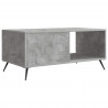 Stolik kawowy Betonowy szary 90 x 50 x 40 cm