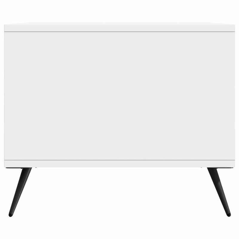 Stolik kawowy Biały wysoki połysk 90 x 50 x 40 cm