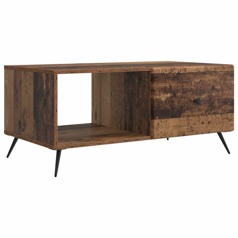 Stolik kawowy Stare drewno 90 x 50 x 40 cm Drewno inżynieryjne