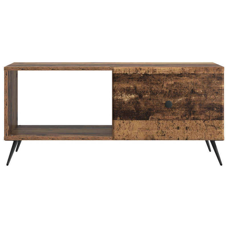 Stolik kawowy Stare drewno 90 x 50 x 40 cm Drewno inżynieryjne