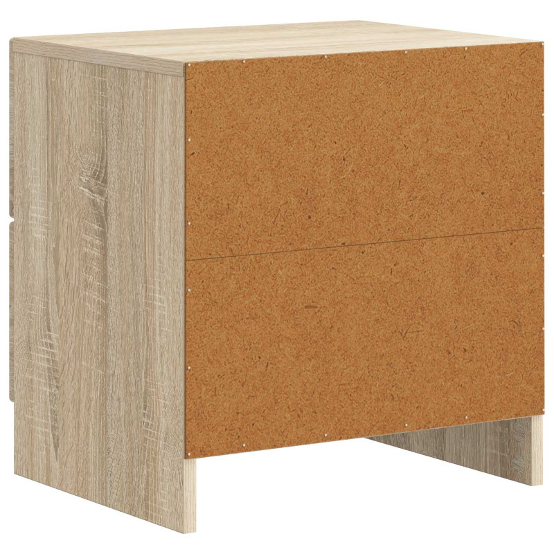 Szafka Nocna z szufladą 2 pcs dąb Sonoma 43 x 34,5 x 44,5 cm