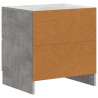 Szafka Nocna z szufladą Betonowy szary 43 x 34,5 x 44,5 cm