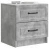 Szafka Nocna 2 pcs Betonowy szary 43 x 34,5 x 44,5 cm
