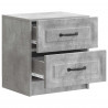Szafka Nocna 2 pcs Betonowy szary 43 x 34,5 x 44,5 cm