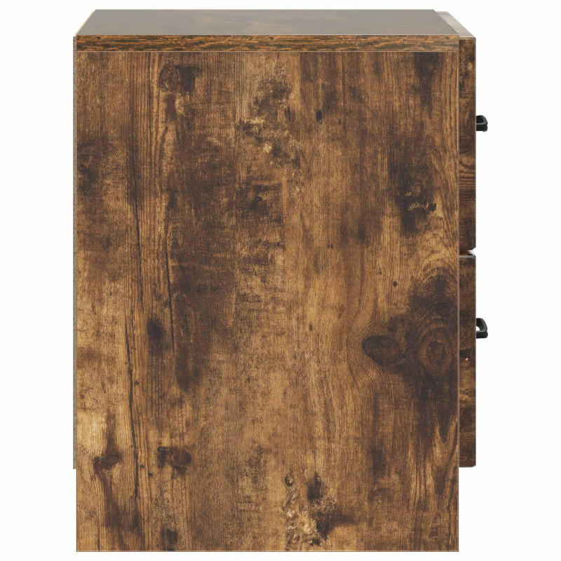 Szafka Nocna z szufladą 2 pcs Dąb wędzony 43 x 34,5 x 44,5 cm