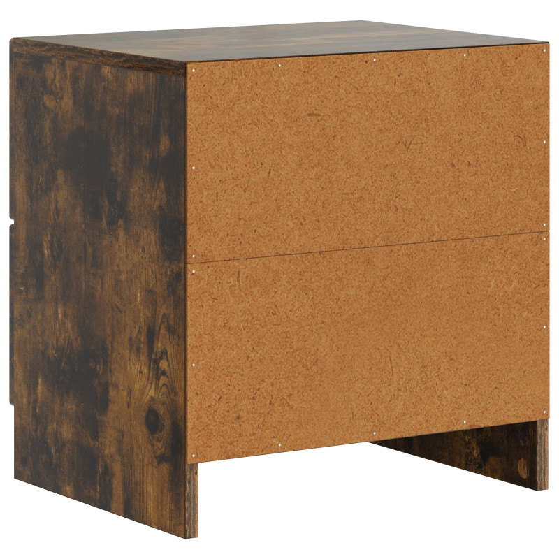 Szafka Nocna z szufladą 2 pcs Dąb wędzony 43 x 34,5 x 44,5 cm