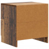 Szafka Nocna z szufladą 2 pcs Stare drewno 43 x 34,5 x 44,5 cm