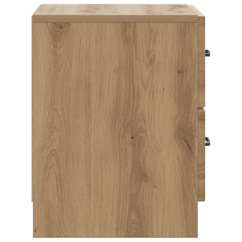 Szafka Nocna z szufladą 2 pcs Dąb artisan 43 x 34,5 x 44,5 cm
