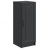 Bufet Czarny 33 x 34,5 x 87 cm Drewno inżynieryjne