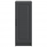 Bufet Czarny 33 x 34,5 x 87 cm Drewno inżynieryjne