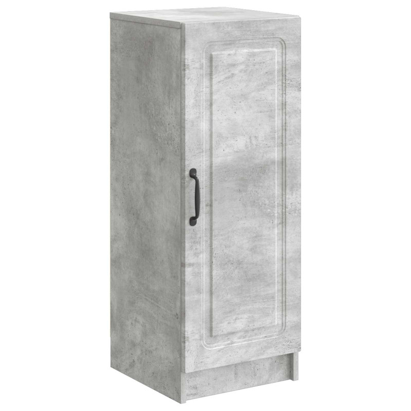 Bufet Betonowy szary 33 x 34,5 x 87 cm Drewno inżynieryjne