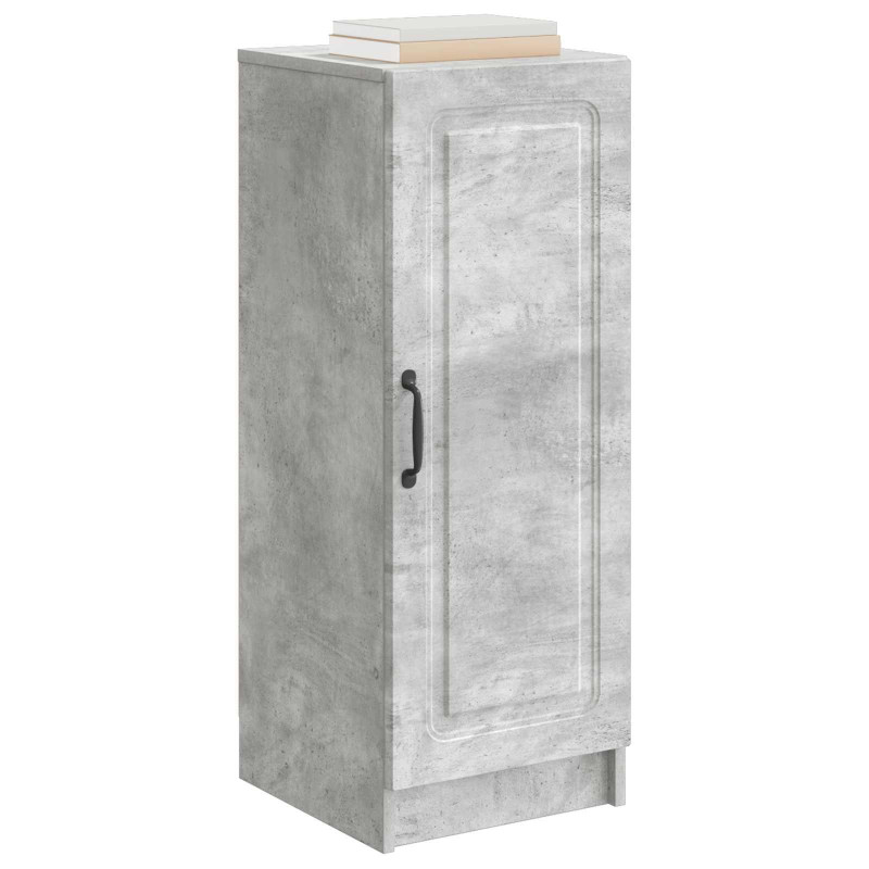 Bufet Betonowy szary 33 x 34,5 x 87 cm Drewno inżynieryjne