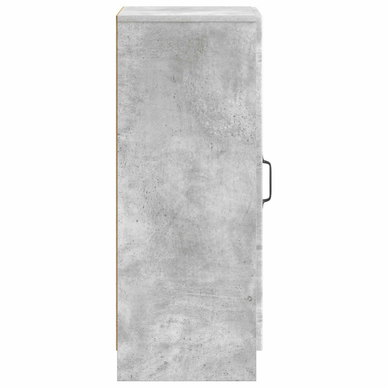 Bufet Betonowy szary 33 x 34,5 x 87 cm Drewno inżynieryjne