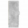 Bufet Betonowy szary 33 x 34,5 x 87 cm Drewno inżynieryjne