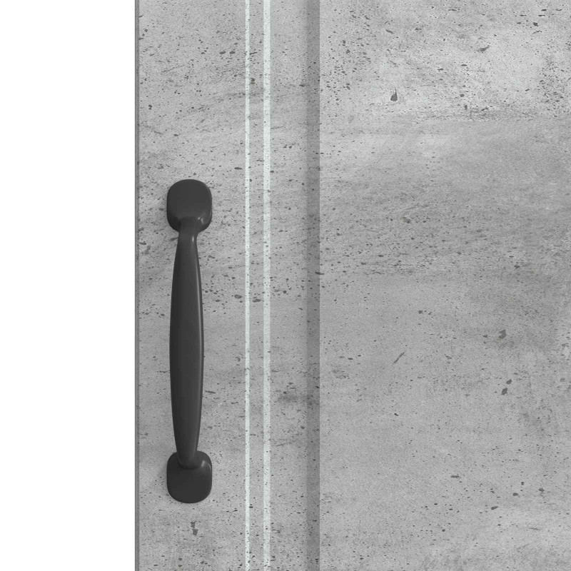 Bufet Betonowy szary 33 x 34,5 x 87 cm Drewno inżynieryjne