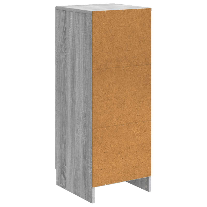 Bufet Szary Sonoma 33 x 34,5 x 87 cm Drewno inżynieryjne
