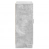 Bufet Betonowy szary 66 x 34,5 x 87 cm Drewno inżynieryjne