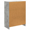 Bufet Betonowy szary 66 x 34,5 x 87 cm Drewno inżynieryjne