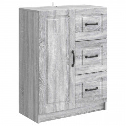 Bufet Szary Sonoma 66 x 34,5 x 87 cm Drewno inżynieryjne