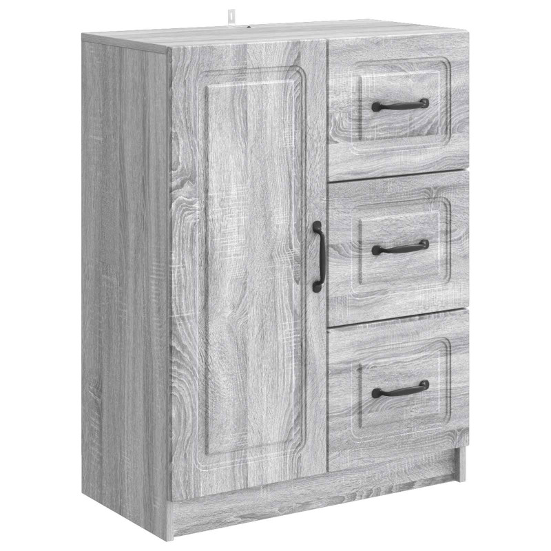Bufet Szary Sonoma 66 x 34,5 x 87 cm Drewno inżynieryjne