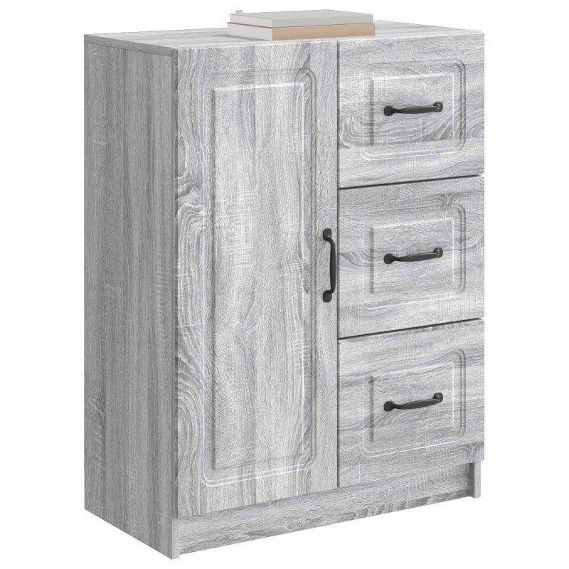 Bufet Szary Sonoma 66 x 34,5 x 87 cm Drewno inżynieryjne