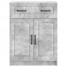 Bufet Betonowy szary 66 x 34,5 x 87 cm Drewno inżynieryjne