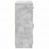 Bufet Betonowy szary 66 x 34,5 x 87 cm Drewno inżynieryjne