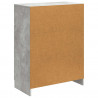 Bufet Betonowy szary 66 x 34,5 x 87 cm Drewno inżynieryjne