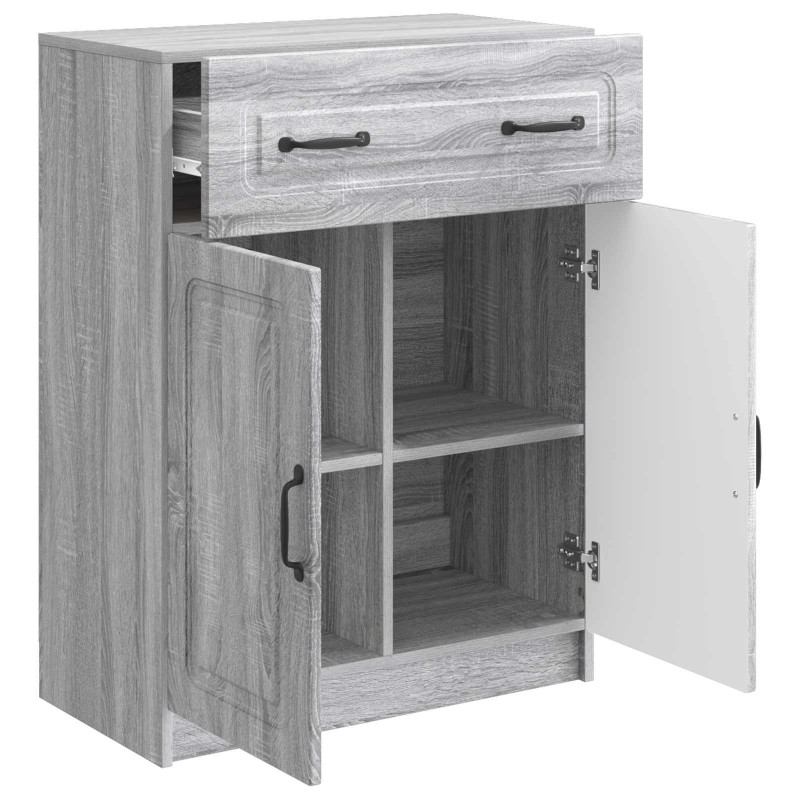 Bufet Szary Sonoma 66 x 34,5 x 87 cm Drewno inżynieryjne