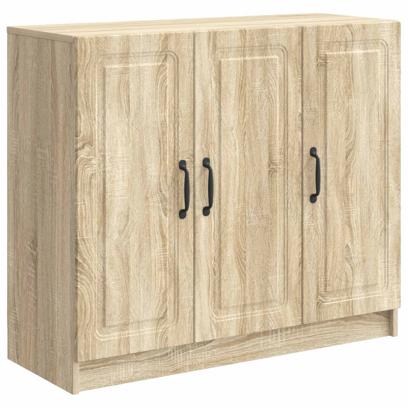 Bufet dąb Sonoma 89 x 34,5 x 77 cm Drewno inżynieryjne