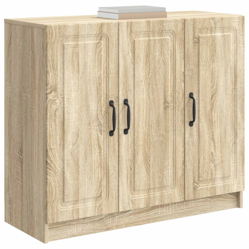Bufet dąb Sonoma 89 x 34,5 x 77 cm Drewno inżynieryjne