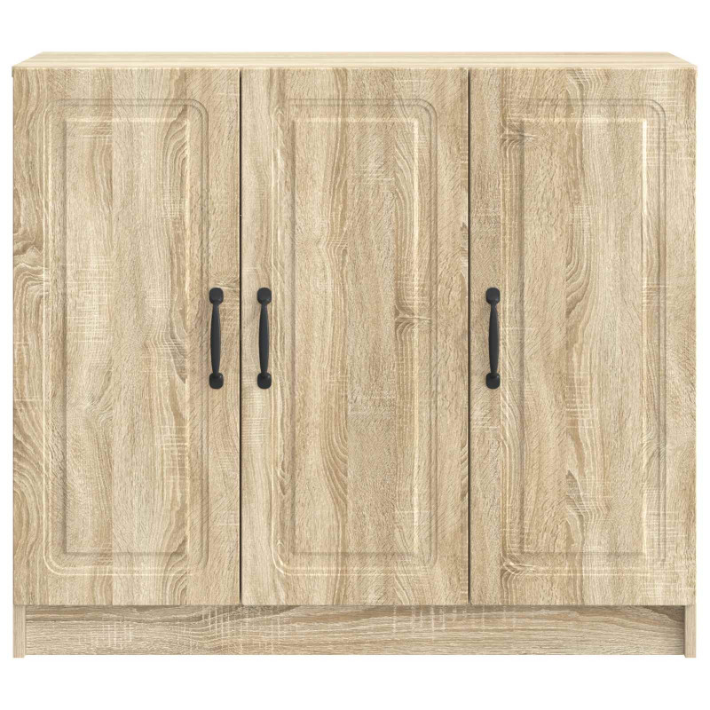 Bufet dąb Sonoma 89 x 34,5 x 77 cm Drewno inżynieryjne