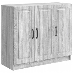 Bufet Szary Sonoma 89 x 34,5 x 77 cm Drewno inżynieryjne