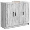 Bufet Szary Sonoma 89 x 34,5 x 77 cm Drewno inżynieryjne